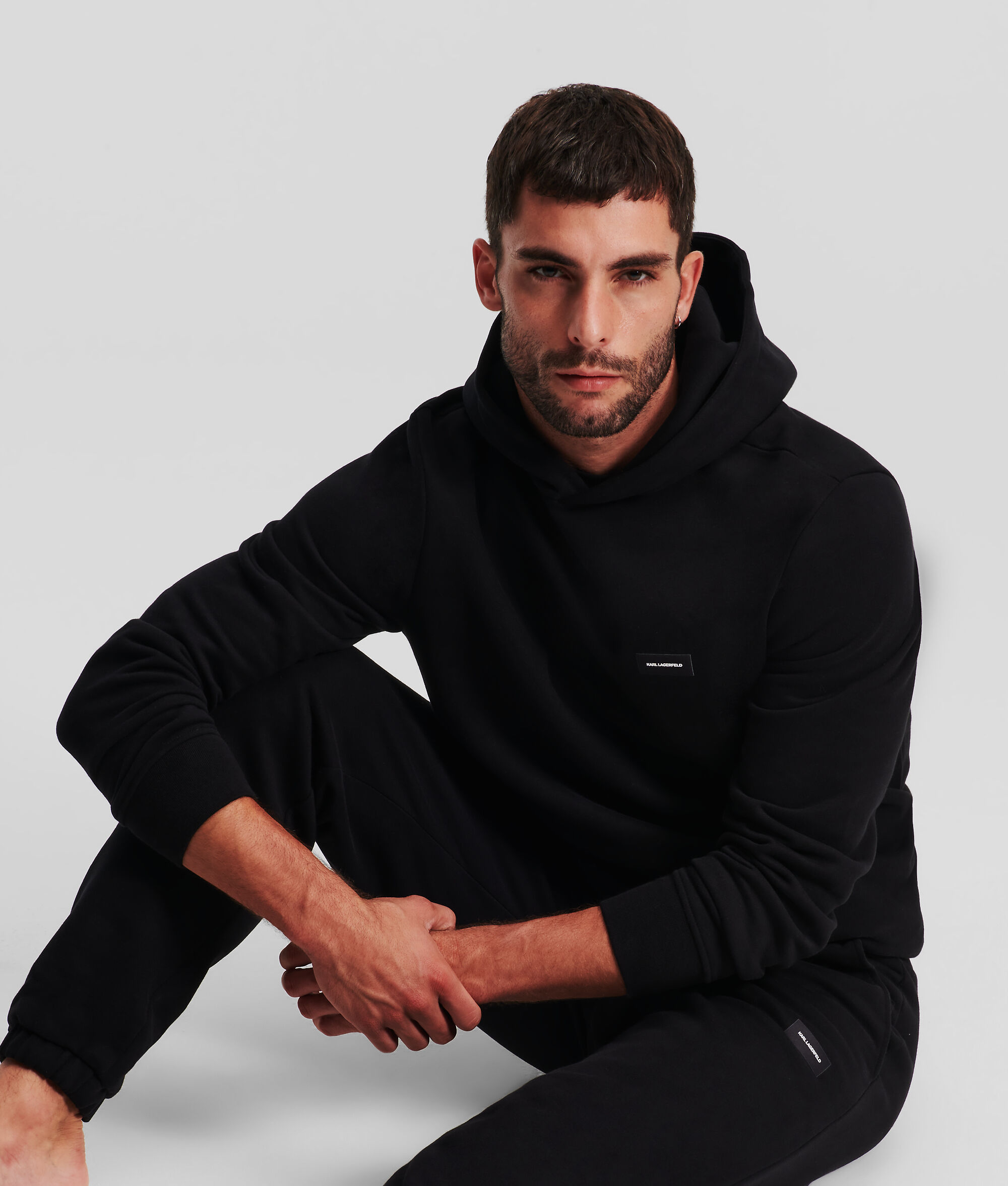 (image for) Dependable KARL LOGO LOUNGEWEAR HOODIE